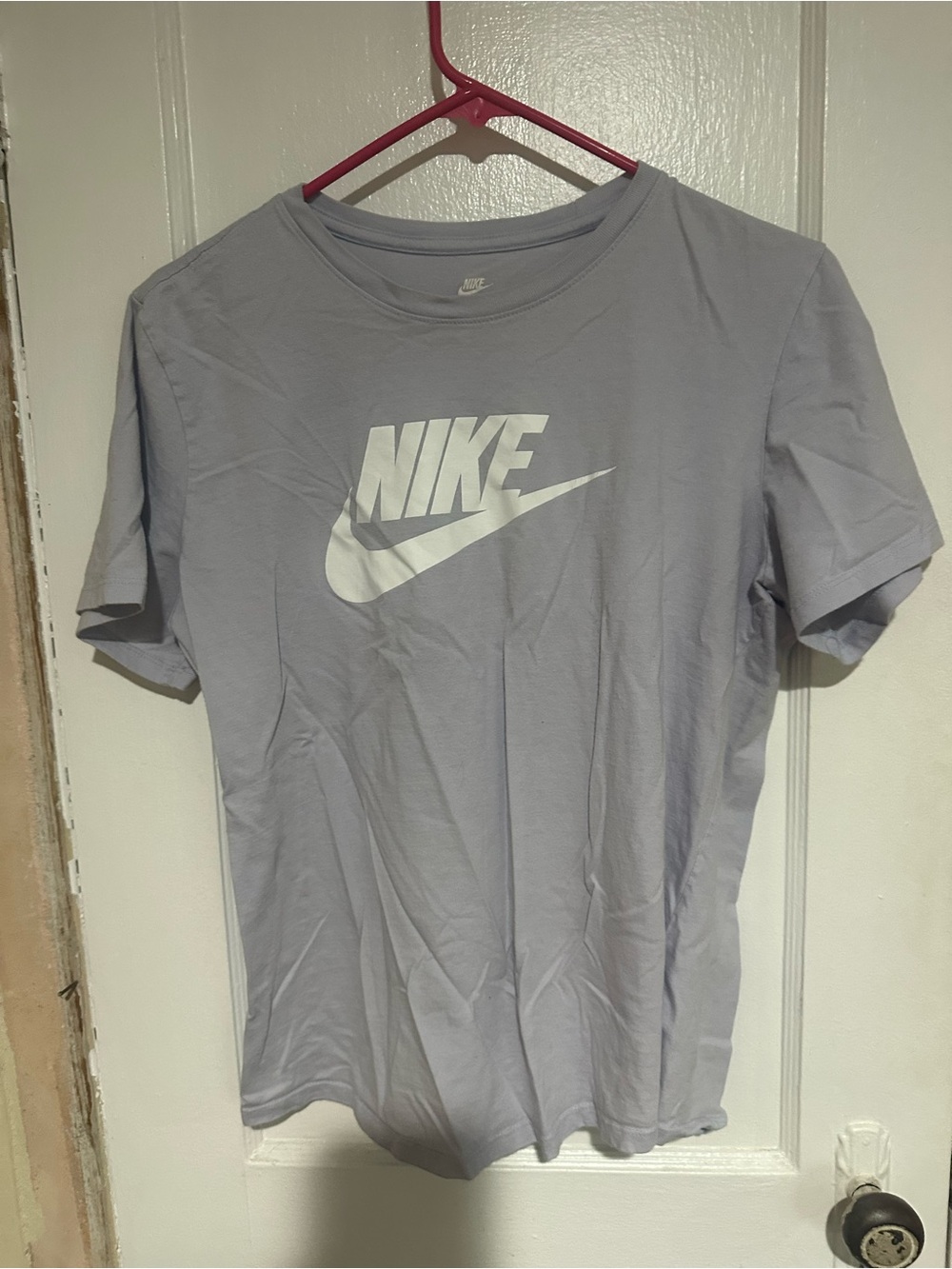 Nike womens Light purple Logo T-Shirt